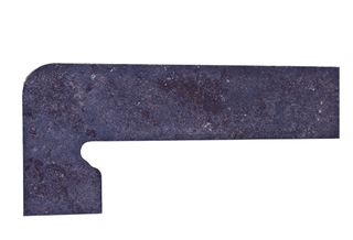 Exagres Metalica плинтус Zan.Basalt IZQUIERDA лев. 39.5*17.5