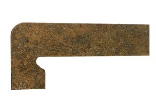 Exagres Metalica плинтус Zan.Cherry IZQUIERDA лев. 39.5*17.5