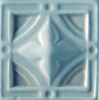 Ceramiche Grazia Essenze вставка Neoclassico Genziana 6*6
