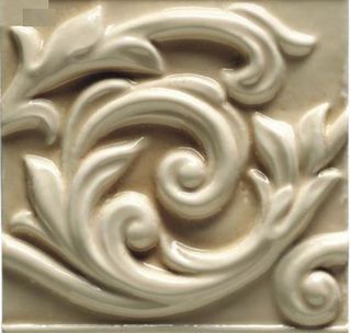 Ceramiche Grazia Essenze декор Voluta Gelsomino 13*13