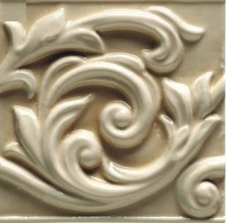Ceramiche Grazia Essenze декор Voluta Gelsomino 6*6