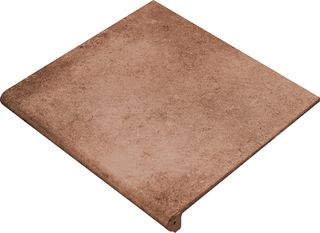 Natucer Stone Klinker фронтальная ступень Peldano Curvo Tobacco  33*36