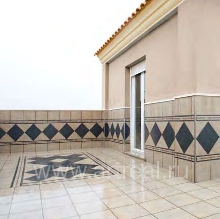 Керамическая плитка Exagres Mediterraneo на террасе Керамическая плитка Exagres Mediterraneo на террасе