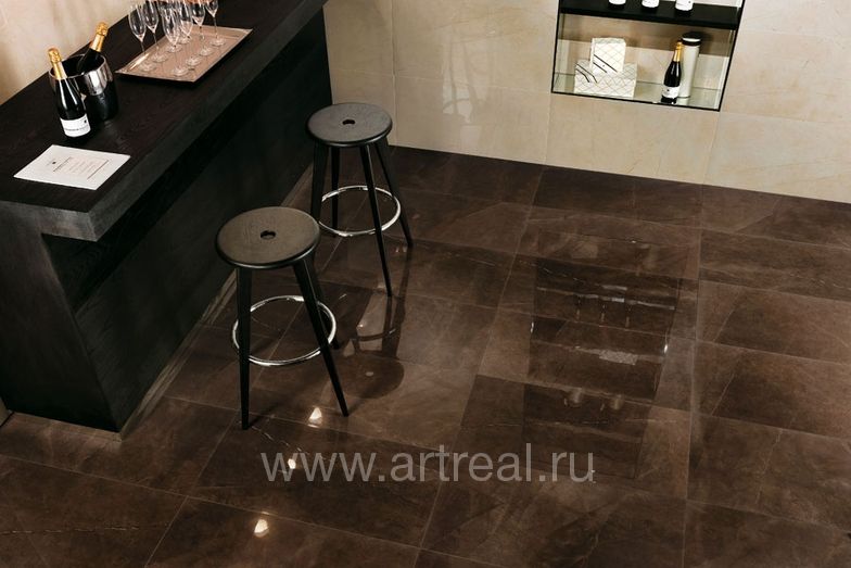 Керамогранит Atlas Concorde Marvel в интерьере