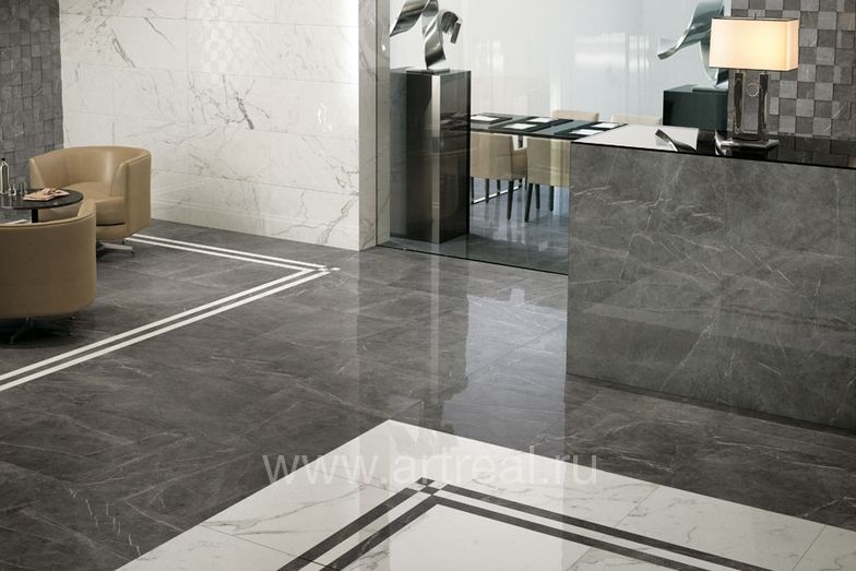Керамогранит Atlas Concorde Marvel в отделке коммерческого интерьера