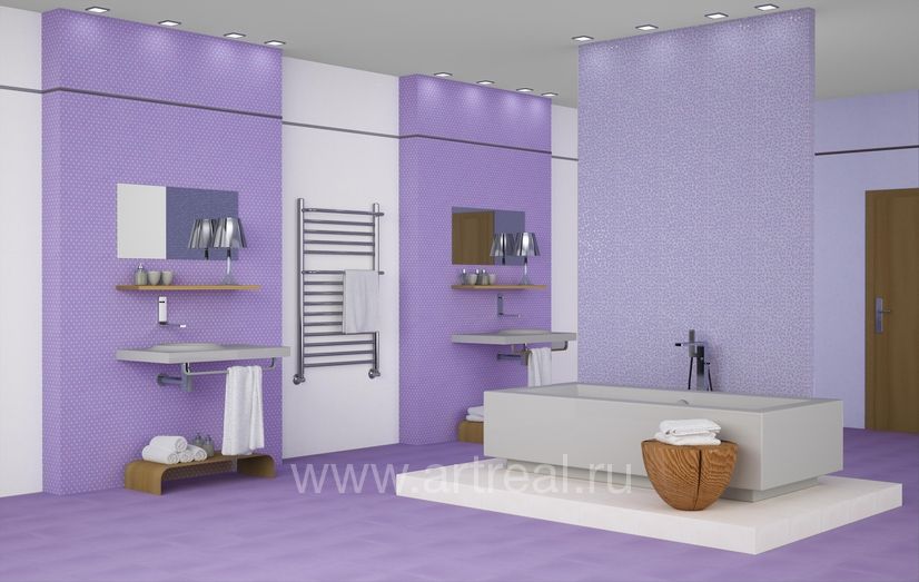 Керамическая плитка Peronda Provence в ванной