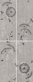 Vives Zoclo панно Dintel-4 Gris 20*50