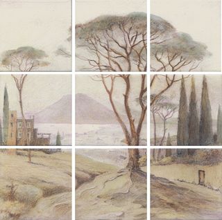 Kerama Marazzi Амальфи панно Панно Амальфи 29.7*29.7