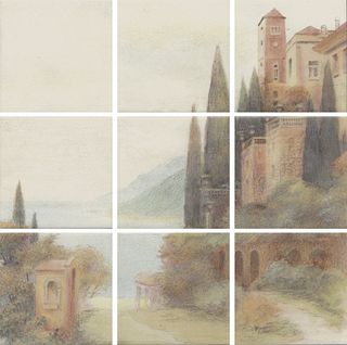 Kerama Marazzi Амальфи панно Панно Амальфи 29.7*29.7