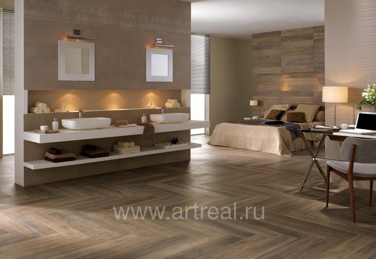 Керамический паркет Impronta Listone D в интерьере Керамический паркет Impronta Listone D в интерьере