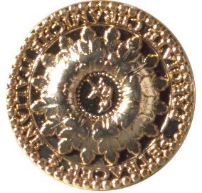 Petracers Ad Maiora вставка Fregio Oro 2.8*2.8