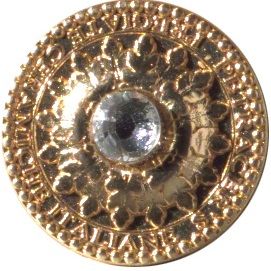 Petracers Ad Maiora вставка Fregio Oro Con Swarovski 2.8*2.8