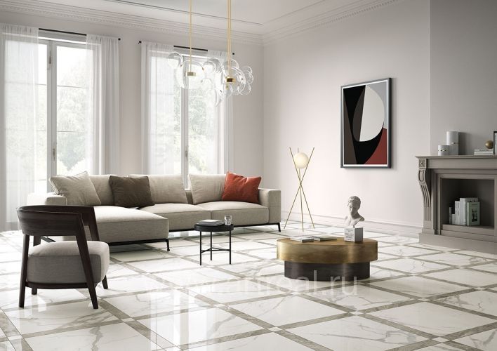 Керамогранит Italgranite Marble Experience в интерьере