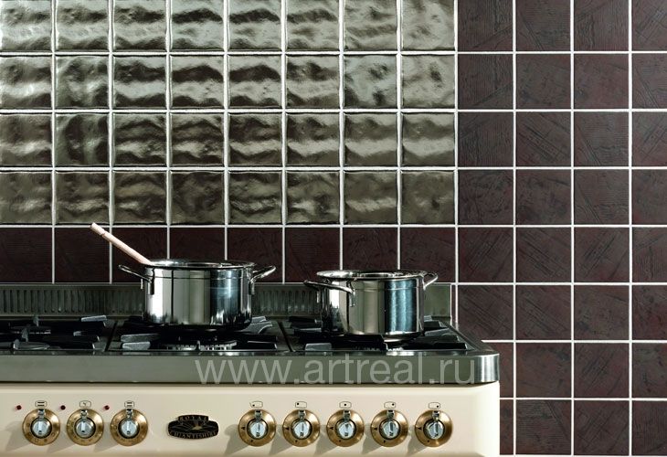 Bayker Metallica Керамическая плитка Bayker Metallica в интерьере