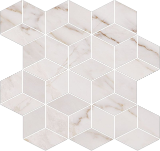 MEI Carrara Pulpis Мозаика Белый