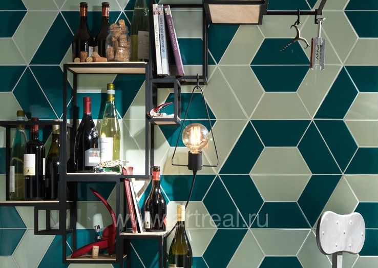 Керамогранит Tonalite Trapez в интерьере