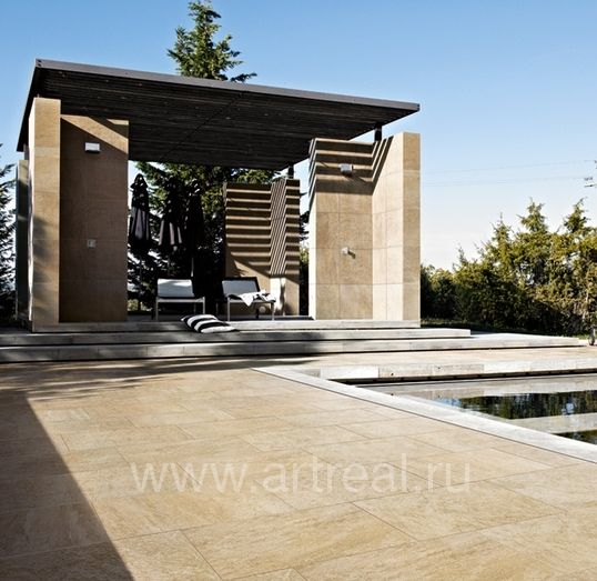 Керамогранит Floor gres Walks в интерьере Керамогранит Floor gres Walks в интерьере