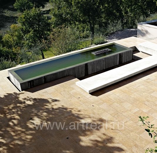 Керамогранит Floor gres Walks в интерьере Керамогранит Floor gres Walks в интерьере