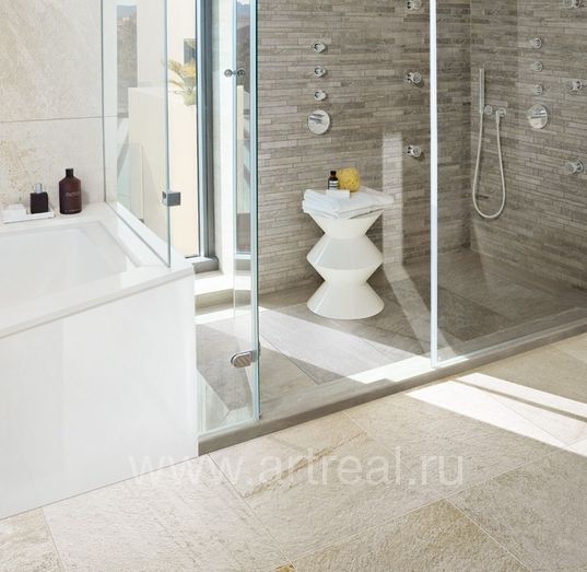 Керамогранит Floor gres Walks в интерьере Керамогранит Floor gres Walks в интерьере