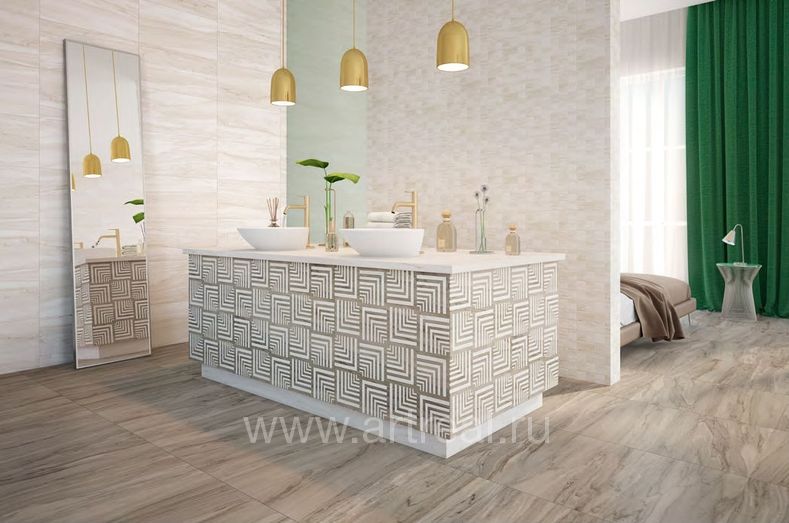 Керамогранит Vitra Palissandro в интерьере