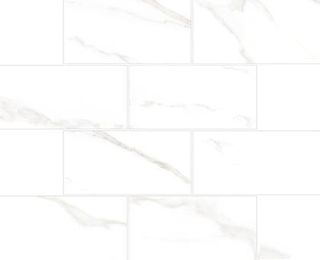 Vitra Marmori мозаика Кирпичная Кладка Калакатта Белый Лаппато R9 Ректификат 7*14