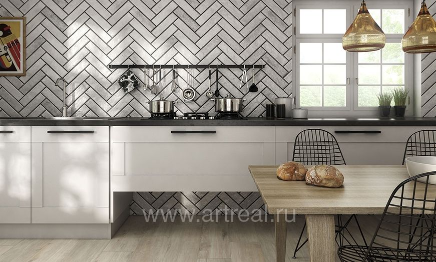 Керамогранит Pamesa Brickwall в интерьере