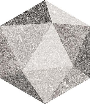 Vives Aston керамогранит Hexagono Luton Multicolor 23*26.6