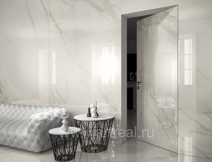 Ava Calacatta Керамогранит Ava Calacatta в интерьере