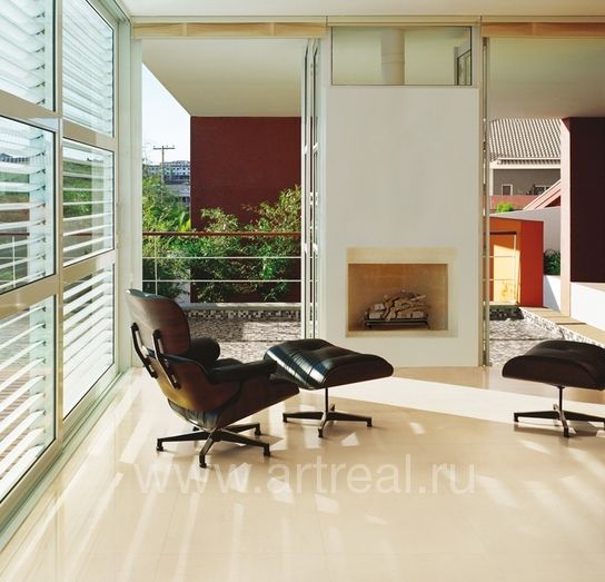 Керамогранит Floor gres Chromtech в интерьере