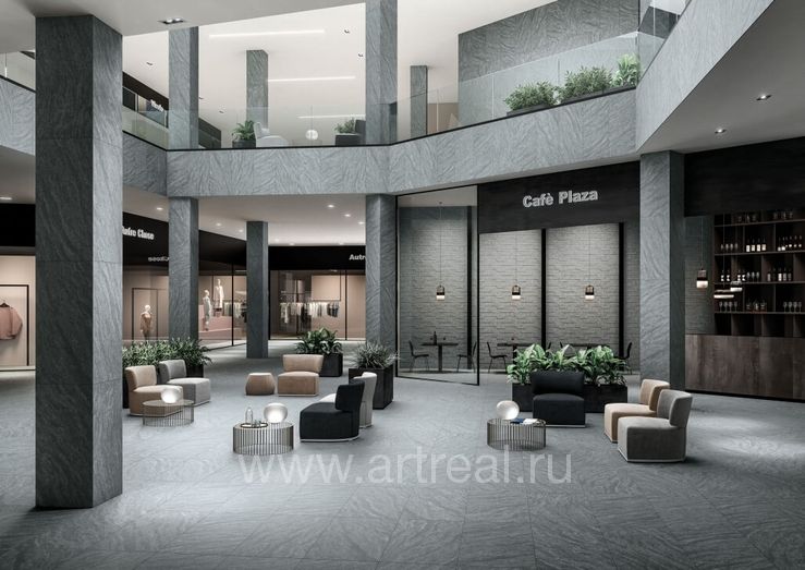 Керамогранит Italon Genesis в интерьере