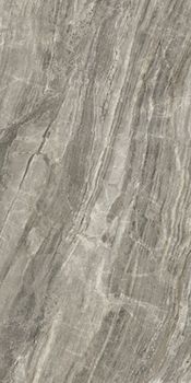 Ariostea Ultra Marmi керамогранит Daino Grigio Lucidato Shiny 37.5*75*6