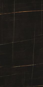 Ariostea Ultra Marmi керамогранит Sahara Noir Lucidato Shiny 37.5*75*6