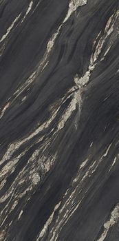 Ariostea Ultra Marmi керамогранит Tropical Black Levigato Silk 75*150*6