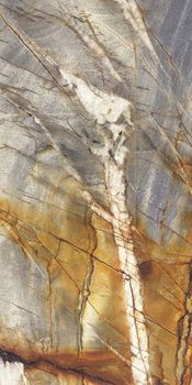 Ariostea Ultra Marmi керамогранит Blue Tempest LS 75*150*6