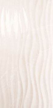 Love Ceramic Tiles Marble настенная плитка Curl Cream Shine 35*70