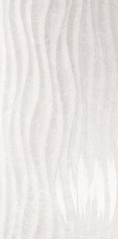 Love Ceramic Tiles Marble настенная плитка Curl Light Grey Shine 35*70