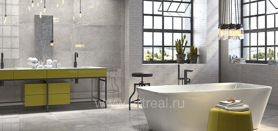 Керамогранит Colorker Factory в интерьере