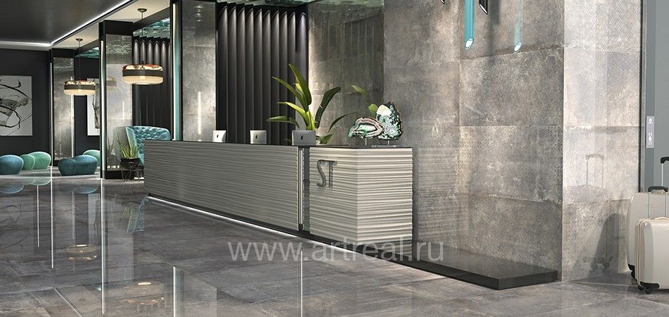 Керамогранит Colorker Factory в интерьере