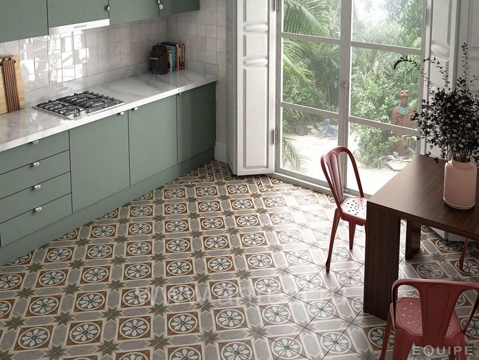 Керамогранит Equipe Art Nouveau в интерьере