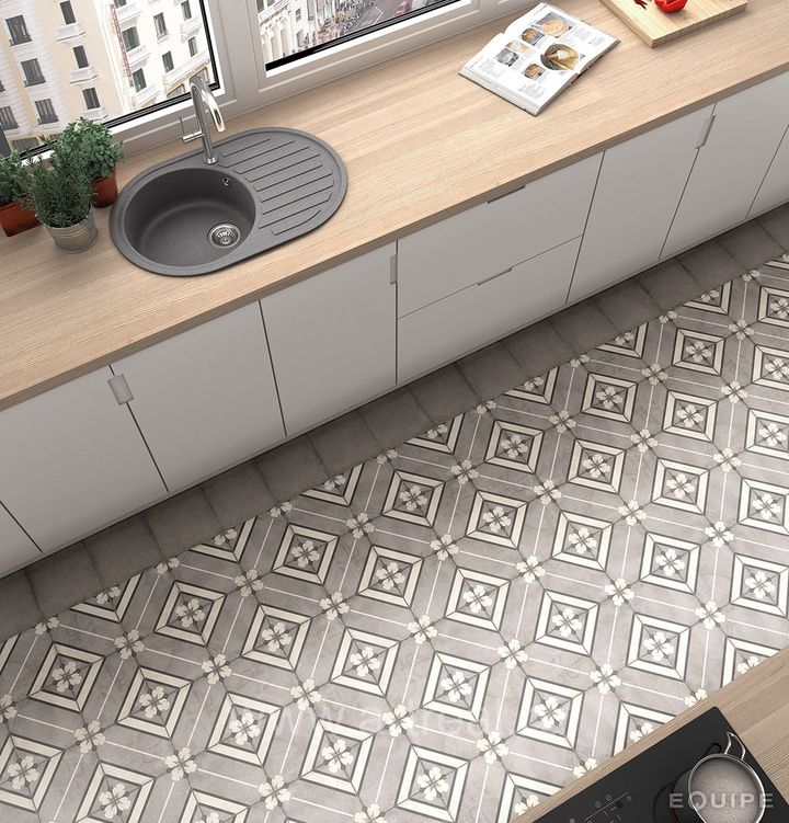 Керамогранит Equipe Art Nouveau в интерьере