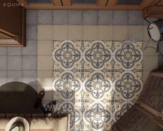 Керамогранит Equipe Art Nouveau в интерьере
