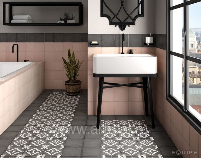 Керамогранит Equipe Art Nouveau в интерьере