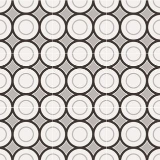 Sant Agostino Patchwork Black And White керамогранит B&W 05 20*20*10