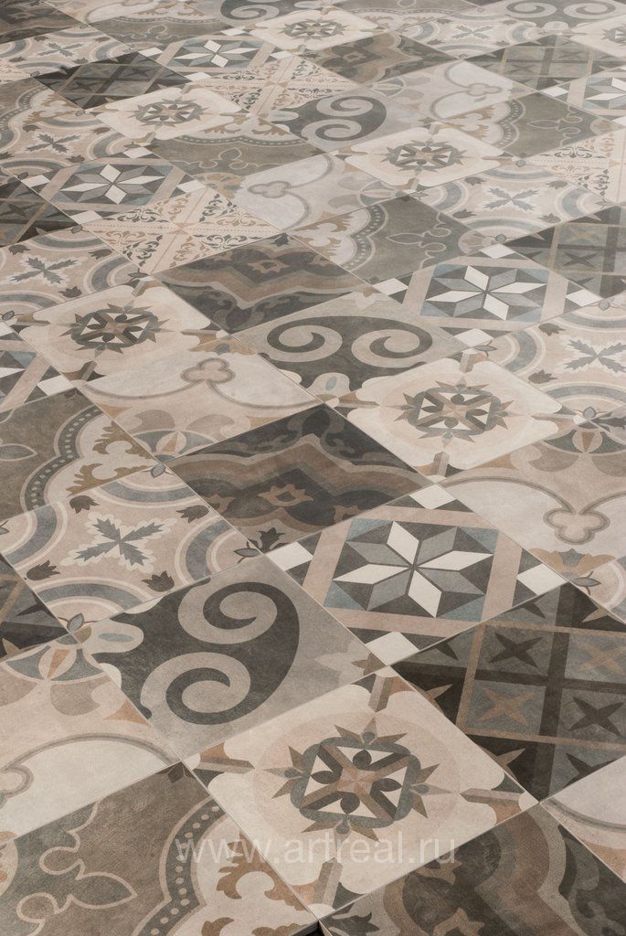 Керамогранит Sant Agostino Patchwork Classic в интерьере