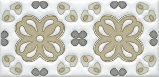 Kerama Marazzi Клемансо декор Clemenceau Pattern 7.4*15