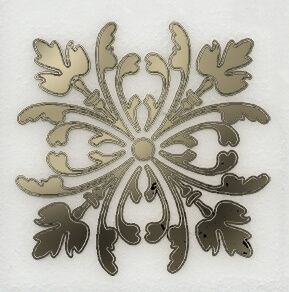 Kerama Marazzi Клемансо вставка Clemenceau White 4.9*4.9