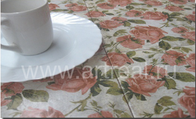 Керамическая плитка для кухни Mainzu Bolonia с цветами
