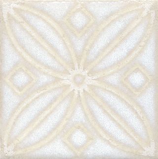 Kerama Marazzi Вяз вставка Amalfi Pattern White 9.9*9.9