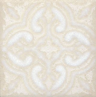 Kerama Marazzi Вяз вставка Amalfi Pattern White 9.9*9.9