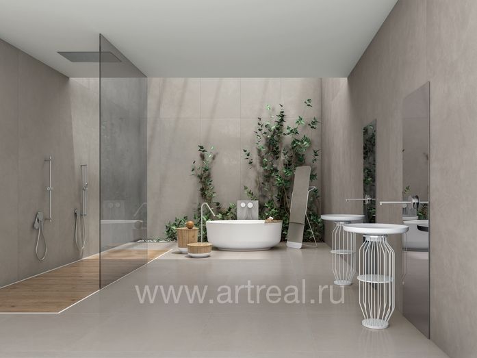 Kerlite Cement Project Керамогранит Kerlite Cement Project в интерьере